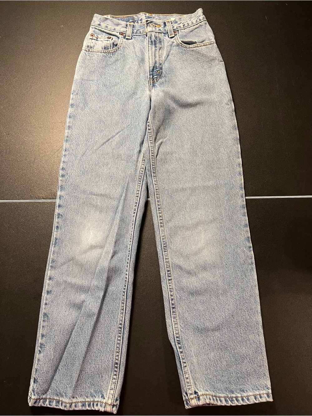 Vintage 550 kids Levi’s Straight Leg size 14  Light Blue